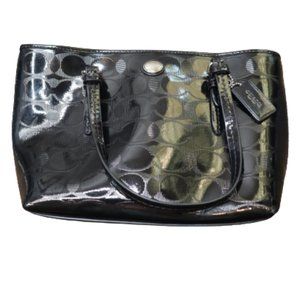 Small Patent Coach Handbag